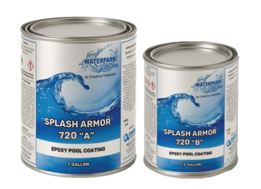 Splash Armor 720 Epoxy Pool Coating (1.5 Gallon Kit)