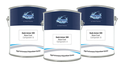 Deck Armor 300 Base Coat - pool paint renovation kit 